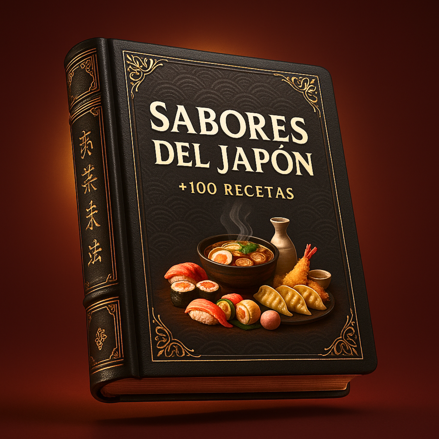 SABORES DEL JAPON - DOMINA EL ARTE DE LA COCINA JAPONESA + 7 BONUS DE REGALO
